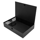 Pukka A4 Foolscap Box File - Black