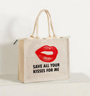 Jute Bags Small with Zip