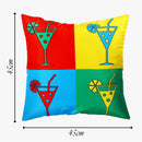 Pop Art Cushion Cover + Filler