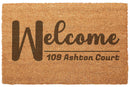 Personalized Coir Door Mat Customized Prints 40 x 60cm