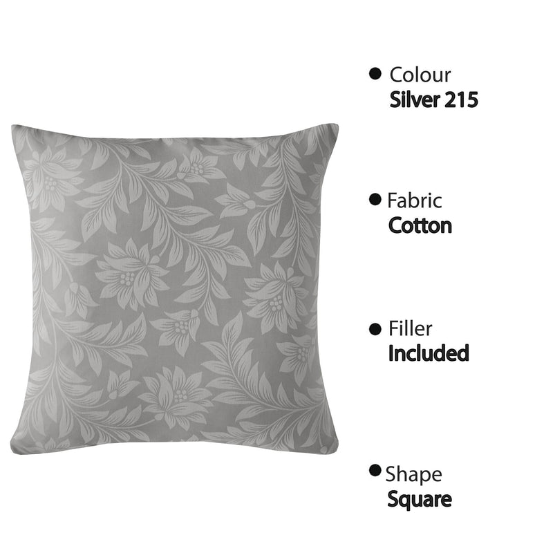 Jacquard Cushion Covers [Ornamental, Damask, Floral] and Fillers