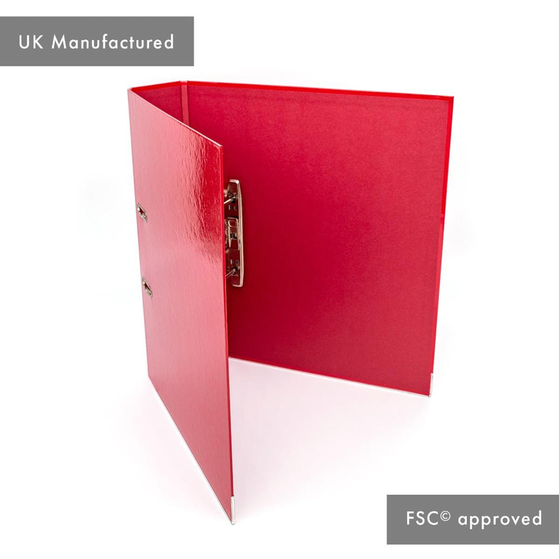 Pukka A4 Lever Arch Files - Red