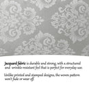 Jacquard Cushion Covers [Ornamental, Damask, Floral] and Fillers