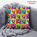 Pop Art Cushion Cover + Filler