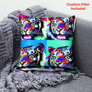 Pop Art Cushion Cover + Filler