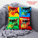 Pop Art Cushion Cover + Filler
