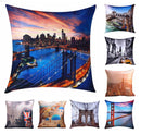 Digital Printed Cushion Covers City Print + Insert