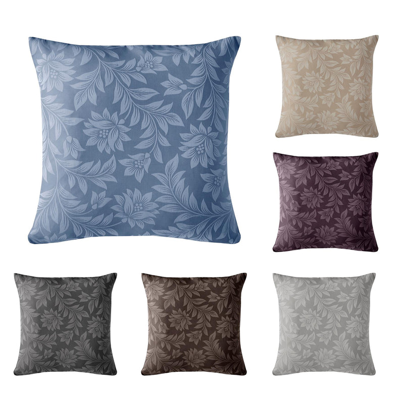 Jacquard Cushion Covers [Ornamental, Damask, Floral] and Fillers