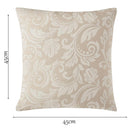 Jacquard Cushion Covers [Ornamental, Damask, Floral] and Fillers