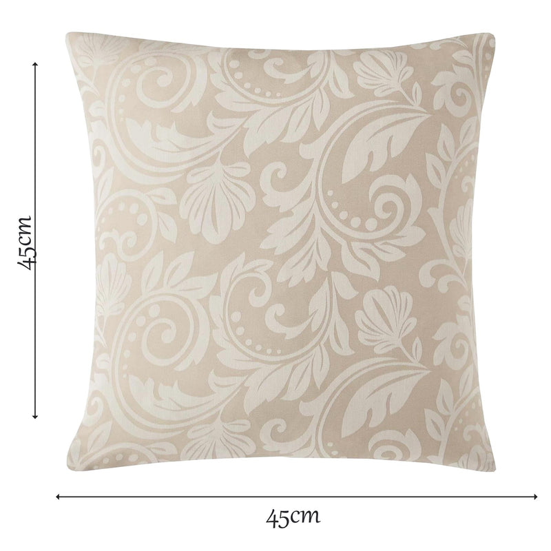 Jacquard Cushion Covers [Ornamental, Damask, Floral] and Fillers