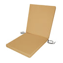 Water-Resistant Low Back Chair Pads