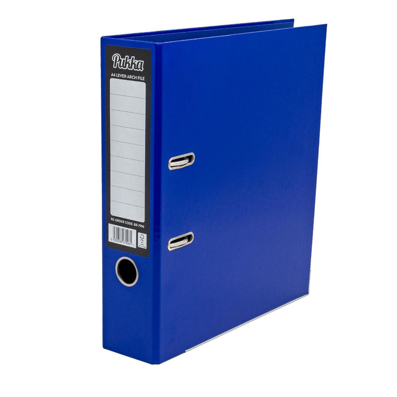 Pukka A4 Lever Arch Files - Navy