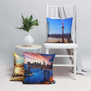 Digital Printed Cushion Covers City Print + Insert