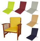 Water-Resistant Low Back Chair Pads
