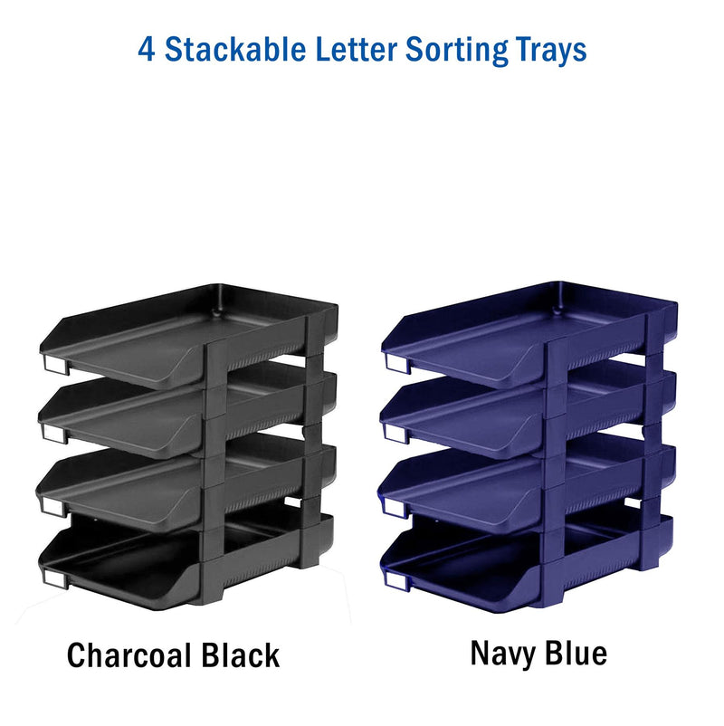 Letter Tray & Riser Documents Organiser