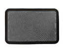 Door Mat Non-Slip Door Rug 40 x 60cm Spiral Grey - Exclusive Deals Ltd - Exclusive Deals
