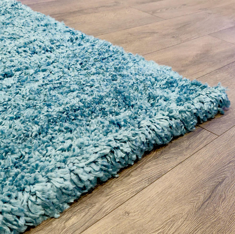 Premium Quality Shaggy Rug 60 x 110cm Teal - Exclusive Deals - Exclusive Deals