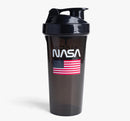Smart Shake NASA Bottle Insignia Worm Logo Black - Exclusive Deals Ltd - Exclusive Deals