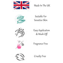 Snazaroo Face & Body Paint Make Up Red & White - Exclusive Deals ltd - Exclusive Deals