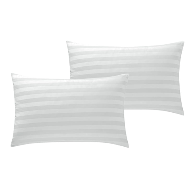 250TC Pillowcases Housewife/Oxford Pillowcases / Housewife / White - Exclusive Deals Ltd - Exclusive Deals