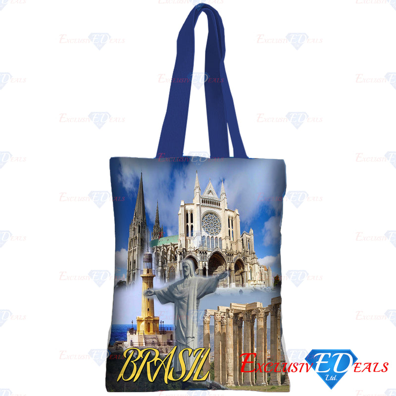 Brasil Polyester Shopping Bag - Exclusive Deals Ltd - Exclusive Deals