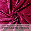 Crushed Velvet Eyelet Curtains - Exclusive Deals - Exclusive Deals