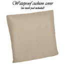 Waterproof Cushion Covers 45 x 45cm Various Colours