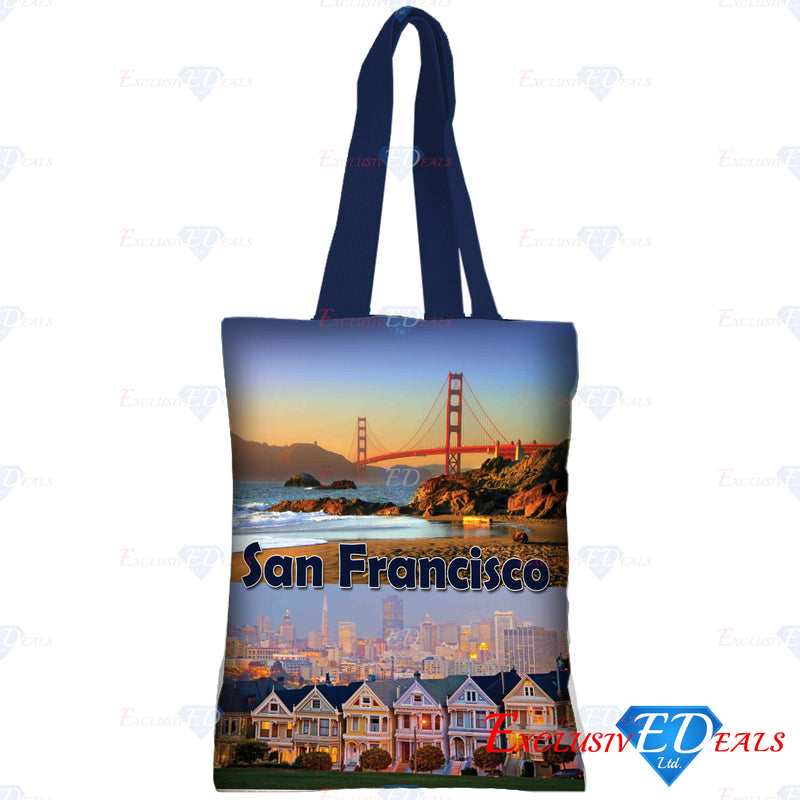 San Francisco Polyester Shopping Bag - Exclusive Deals Ltd - Exclusive Deals