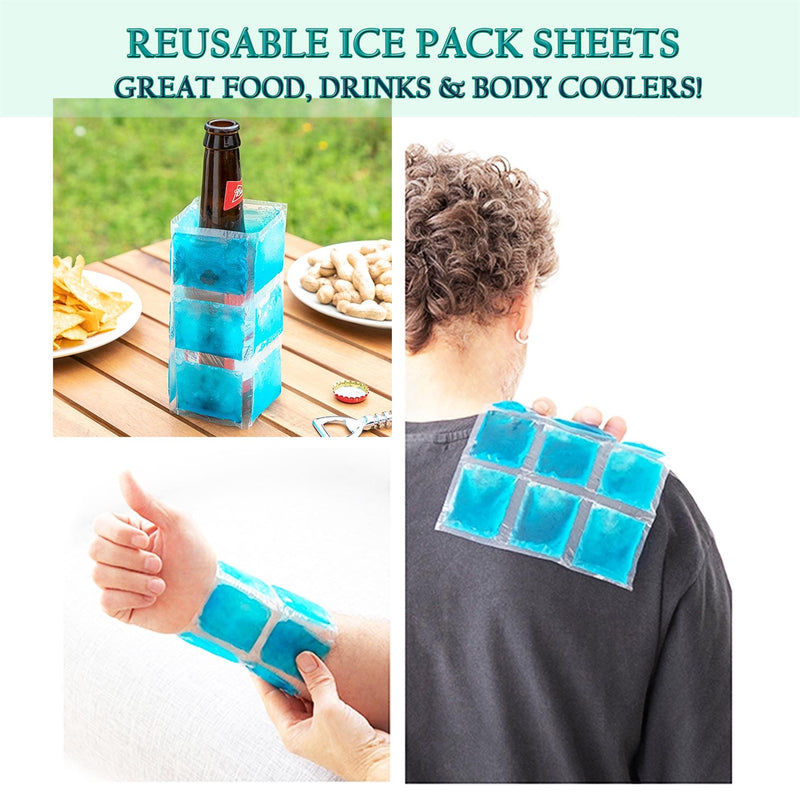 CubIce Reusable 12 Ice Cubes Sheet - Exclusive Deals Ltd - Exclusive Deals