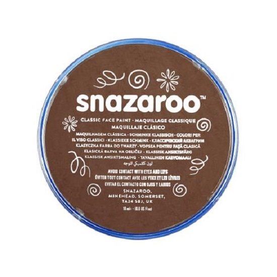18ml Snazaroo Face & Body Paint [Light Brown] - Snazaroo - Exclusive Deals