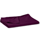 Egyptian Cotton Flat Bed Sheet 400TC Plum / King - Exclusive Deals - Exclusive Deals