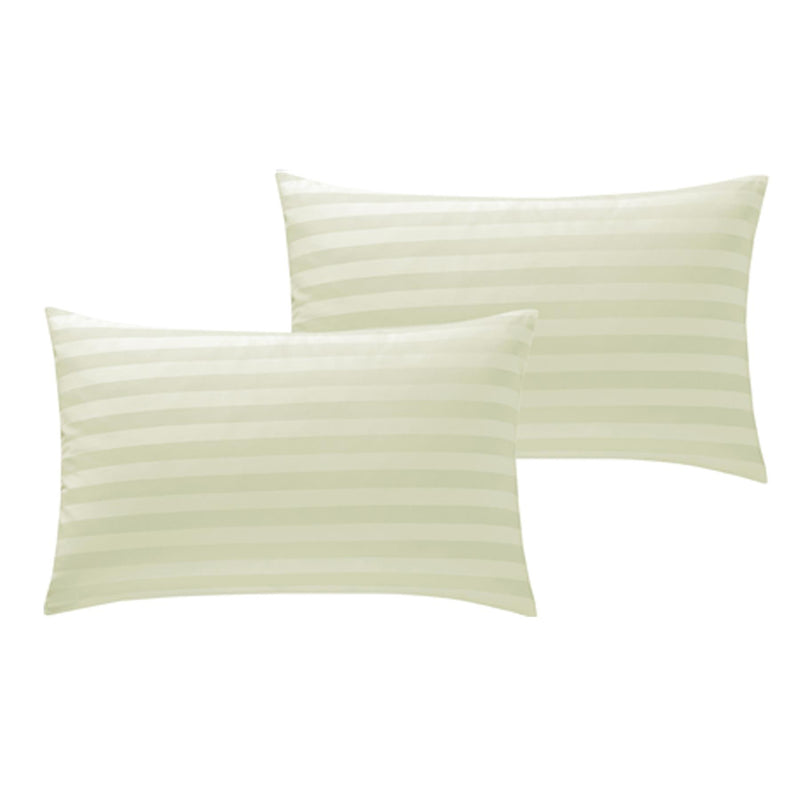 250TC Pillowcases Housewife/Oxford Pillowcases / Housewife / Ivory - Exclusive Deals Ltd - Exclusive Deals