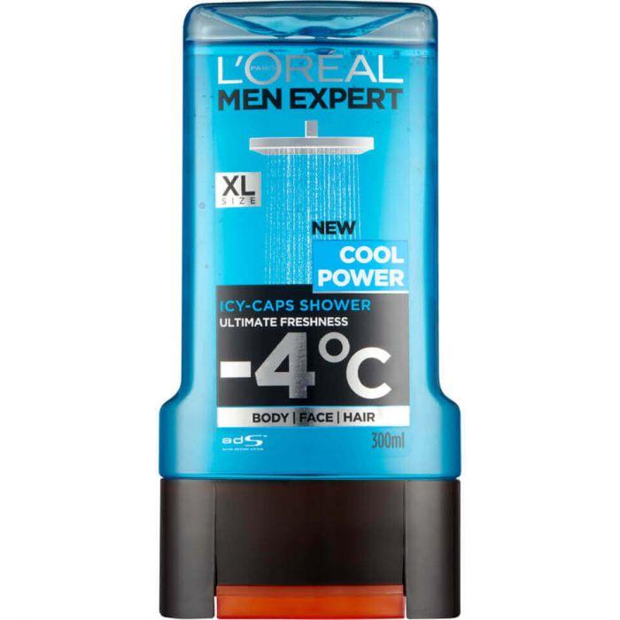 Loreal Men Expert Shower Gel Cool Power 300ml - Exclusive Deals Ltd - Exclusive Deals