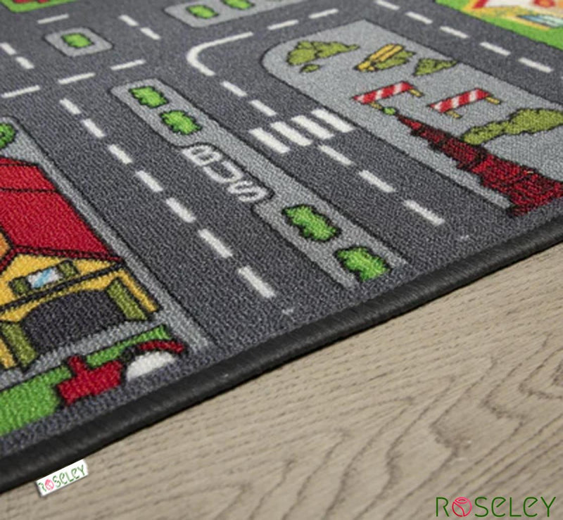 Roseley Children's Playmat Carpet (100 x 165 CM (3'3" x 5'4")) - Exclusive Deals Ltd - Exclusive Deals