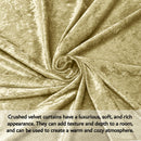 Crushed Velvet Eyelet Curtains - Exclusive Deals - Exclusive Deals