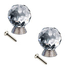 Glass Knob Ball for Door Cabinet x 2 - Exclusive Deals Ltd - Exclusive Deals