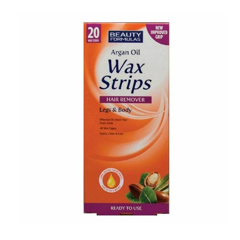 Beauty Formula Aloe Vera Wax Strips [20 Legs & Body Strips] - Exclusive Deals Ltd - Exclusive Deals