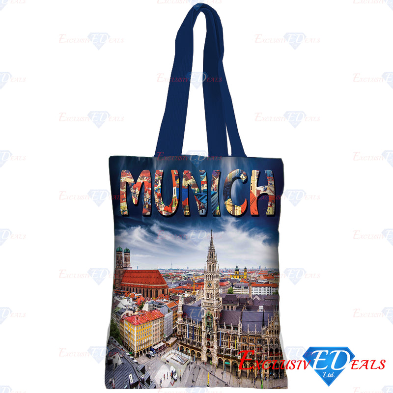 Munich Polyester Shopping Bag - Exclusive Deals Ltd - Exclusive Deals