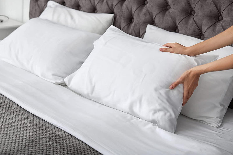 Roseley White Microfiber Pillow Protectors 4 Pack (50 x 75cm)