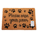 Wipe Your Paws Coir Door Anti-Slip Household Mat 40 x 60cm - Exclusive Deals Ltd - Exclusive Deals