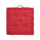 Cotton Booster Chair Pad 43 x 43cm Red - Exclusive Deals Ltd - Exclusive Deals