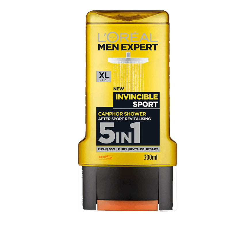 Loreal Men Expert Shower Gel Invincible Sport 300ml - Exclusive Deals Ltd - Exclusive Deals