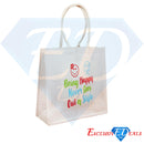 Jute Bag (H30xW29) - Happy Never Goes Out Of Style - Exclusive Deals - Exclusive Deals
