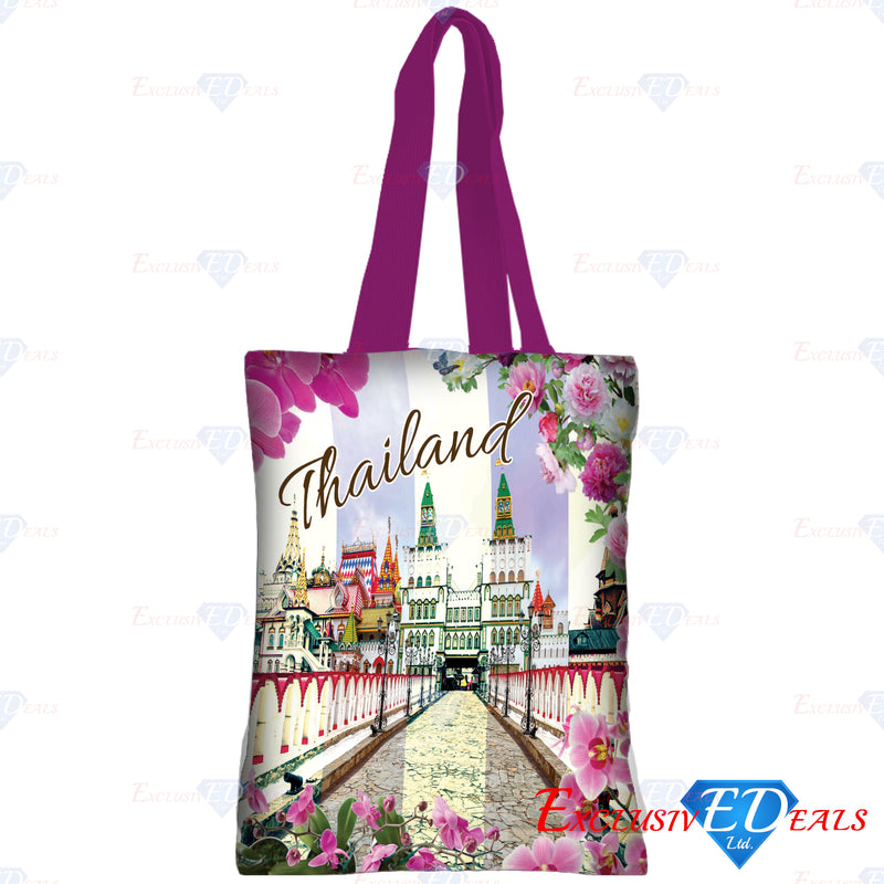 Thailand Polyester Shopping Bag - Exclusive Deals Ltd - Exclusive Deals