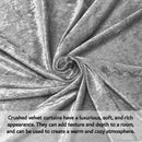 Crushed Velvet Eyelet Curtains - Exclusive Deals - Exclusive Deals