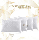 Quilted Pillow Protectors 2Pack or 4Pack - Exclusive Deals - Exclusive Deals