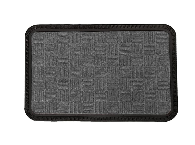 Door Mat Non-Slip Door Rug 40 x 60cm Mosaic Grey - Exclusive Deals Ltd - Exclusive Deals