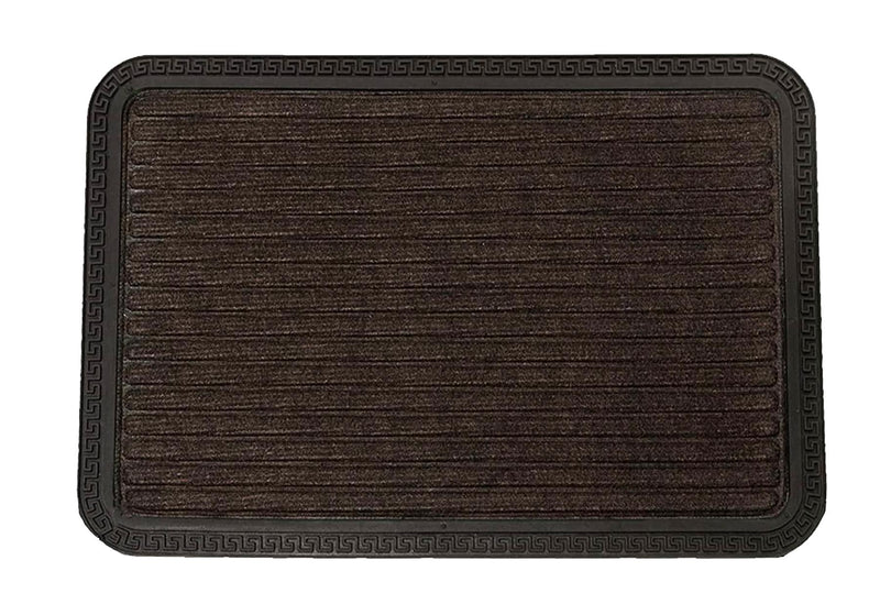 Door Mat Non-Slip Door Rug 40 x 60cm Classic Brown - Exclusive Deals Ltd - Exclusive Deals