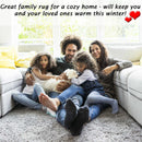 No-Shed Shaggy Rugs with Oeko-Tex Cerificate (safe for babies and pets) - Exclusive Deals Ltd - Exclusive Deals