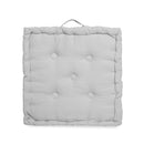 Cotton Booster Chair Pad 43 x 43cm Silver - Exclusive Deals Ltd - Exclusive Deals